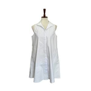 Tuckernuck White Sleeveless Charlie Dress